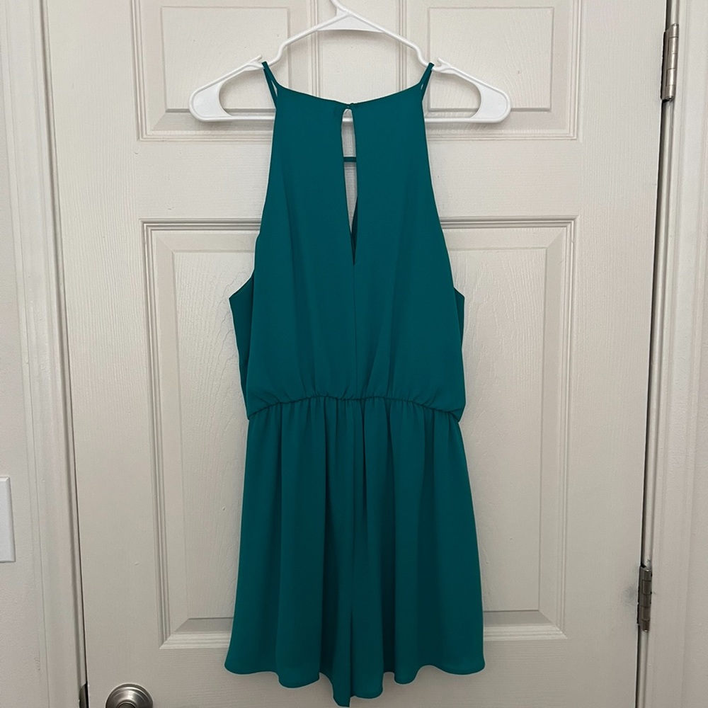 Turquoise Romper
